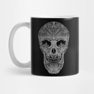 Sugar Skull Day of the Dead Art version #4 - White Mug